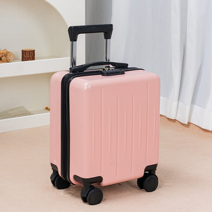 Board-Ready Mini Rolling Travel Suitcase