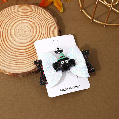 Halloween Barrettes Ghost Festival Party Festival Atmosphere Decor