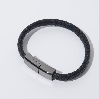 USB Bracelet Charger Cable for iPhone USB C Micro