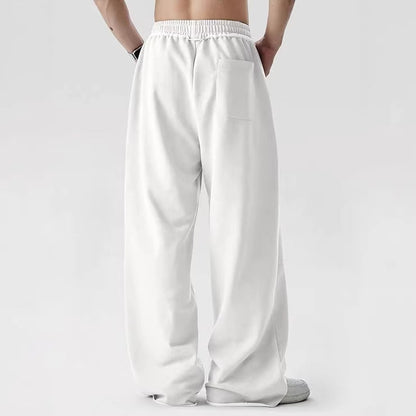 Summer American-style Mens Straight-leg Pants