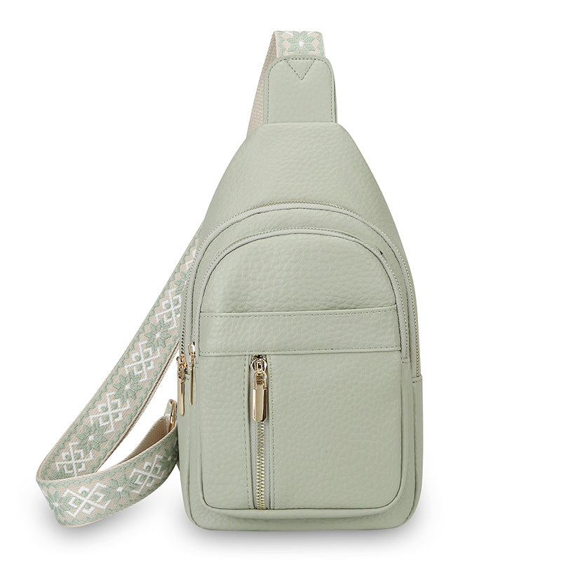 Large-capacity Multi-layer PU Soft Leather Shoulder Bag