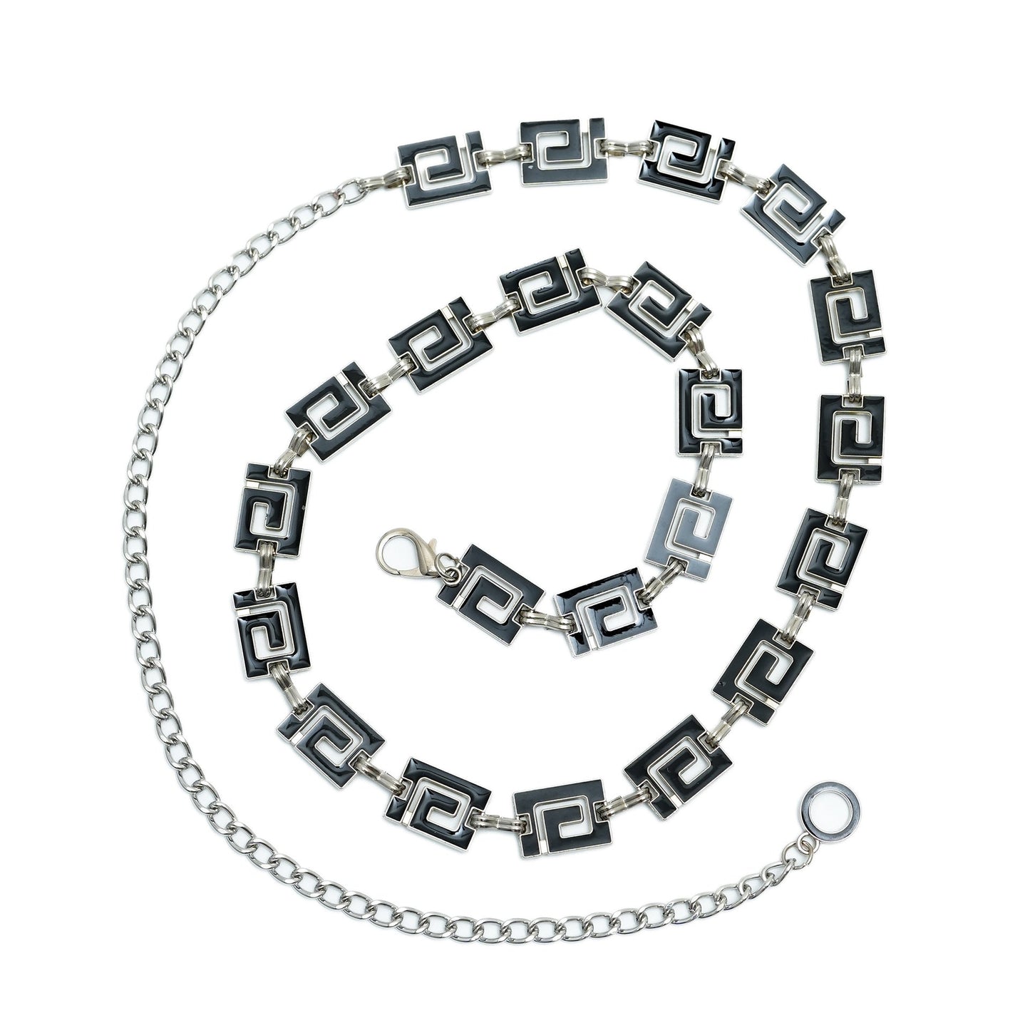 Womens New-style Fashionable Retro Versatile Metal Waist Chain Design