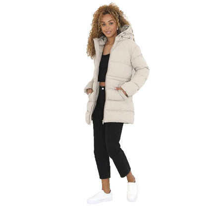 Thick Hooded Thigh Long Winter Warm-keeping Cotton Clothing Women