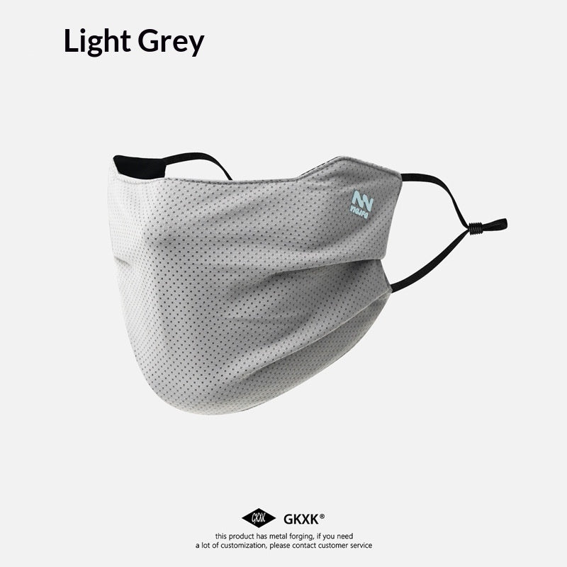 Sunscreen and Breathable 3D Stereoscopic Sunshade Riding Mask