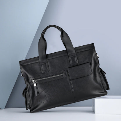 Casual Stylish Cowhide Large-capacity Crossbody Bag
