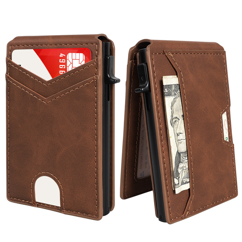 Ultra Thin And Minimalist Anti Demagnetization And Anti-theft Card Bag