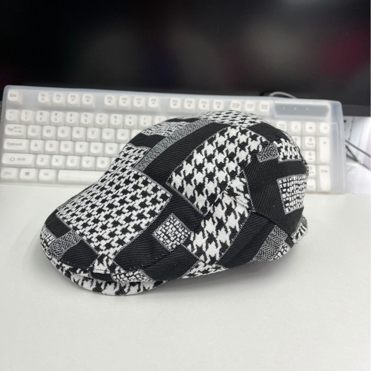 Japanese-style Denim Trucker Hat For Women