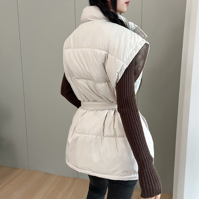 Korean-style Loose-fitting Fashionable And Padded Western-style Coat