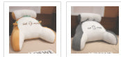 Fluffy Triangle Reading Cushion Lumbar Support
