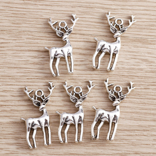Electroplated Christmas Animal Pendant