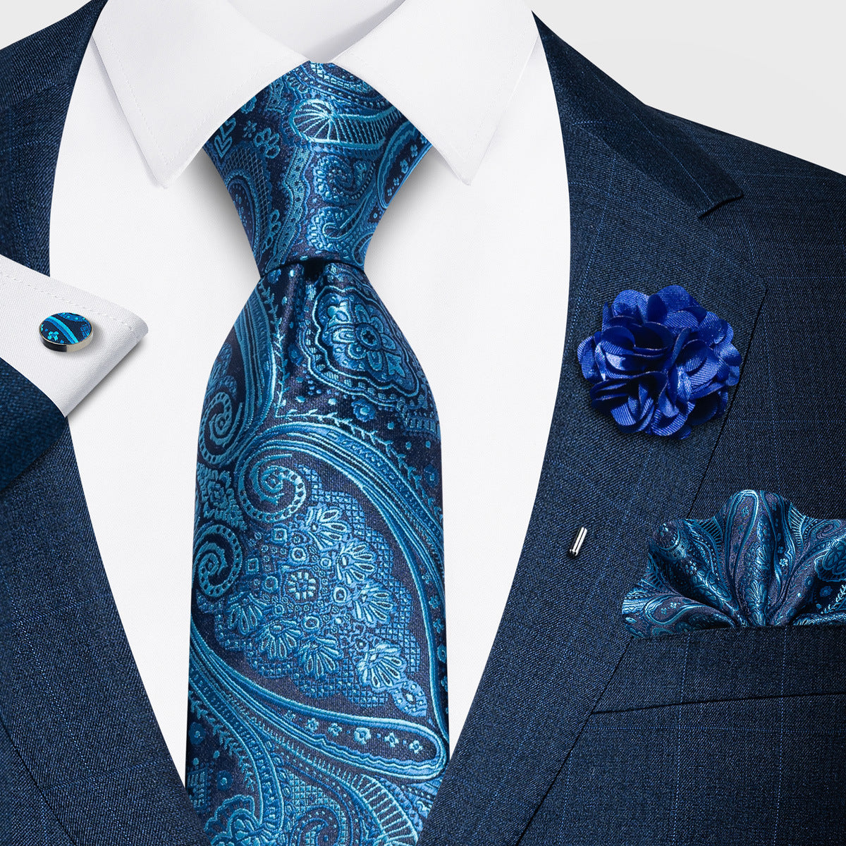 Tencel Jacquard Business Formal Necktie