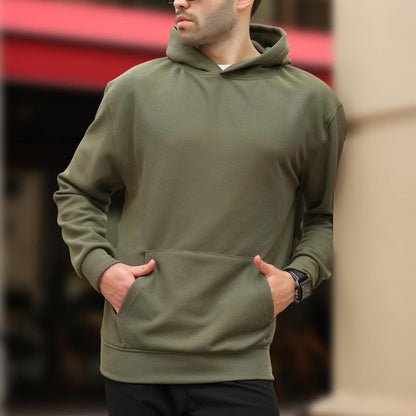 Mens Casual Long-sleeve Hoodie