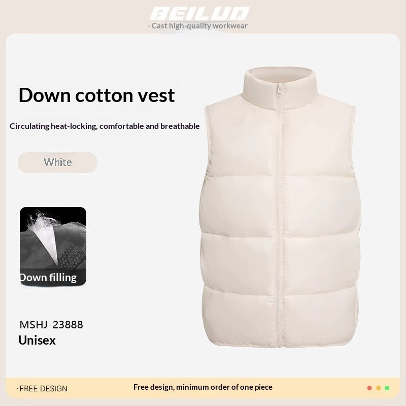 Women's Down-filled Thickened Cotton Vest