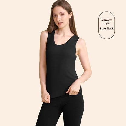 AutumnWinter Fleece-lined Extra-thick Sleeveless Base Top