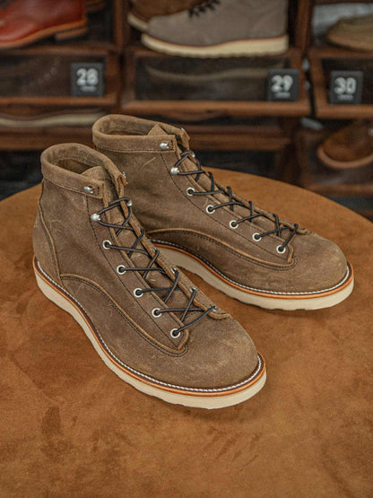 Suede Mens High-top Work Boots
