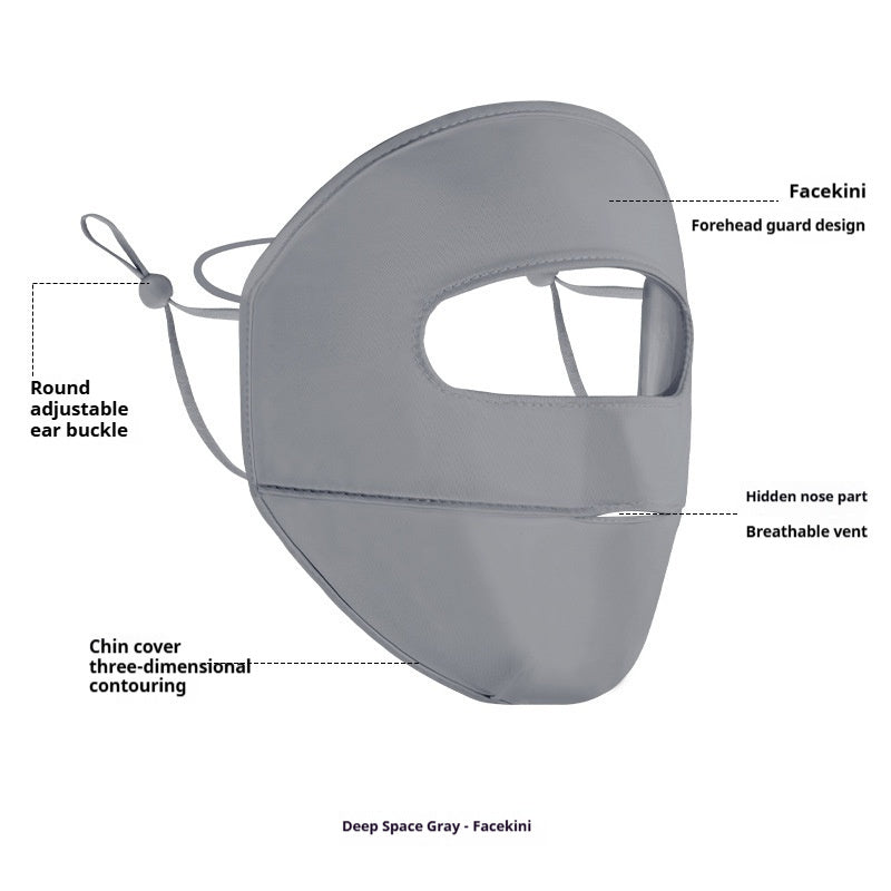 Sunscreen Face Mask For Women Summer UV Protection