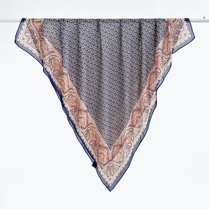 Womens Versatile Floral-print Summer Sun-protective Shawl