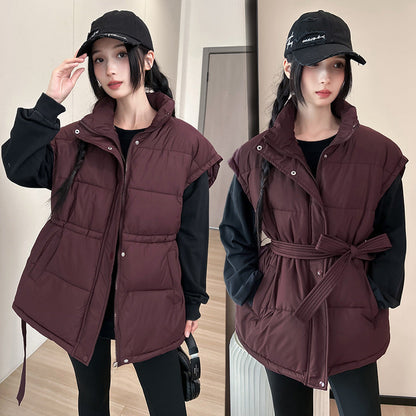 Korean-style Loose-fitting Fashionable And Padded Western-style Coat