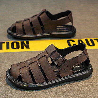 Mens Casual Hand-woven Fashionable Sandals