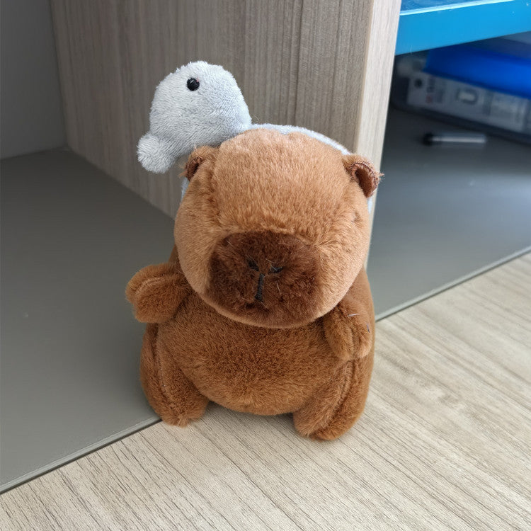 Capabala Figurine Doll Plush Toy Key Chain