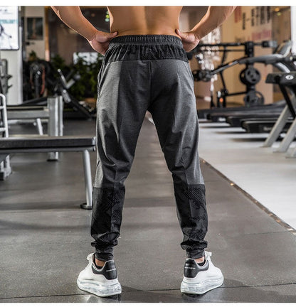 High Elastic Breathable Sweat Absorbent Quick Dry Sweatpants Men