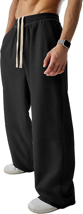 Summer American-style Mens Straight-leg Pants