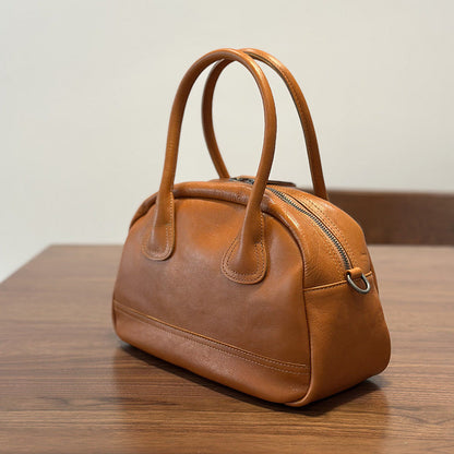 Casual Leather Shell-style Crossbody Bag