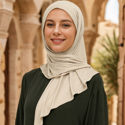 Womens Versatile Highly Elastic Soft Ethnic Headscarf