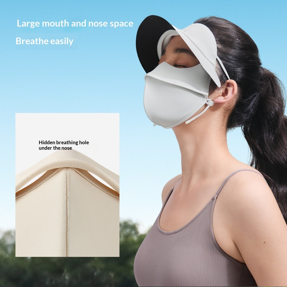 Sunscreen Face Mask UV Protection