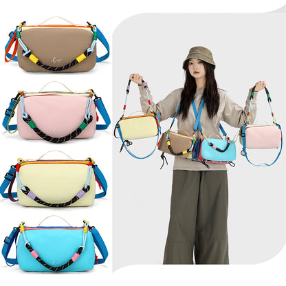 Contrast-color Portable Handbag For Carrying Your Phone When Youre Out