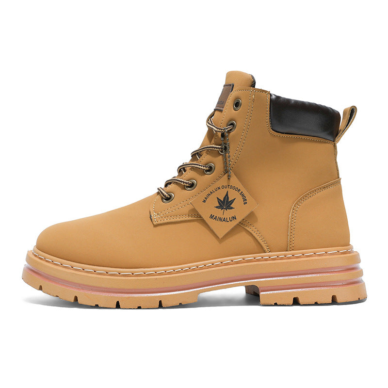 Winter Trendy Workwear Boots For Teens