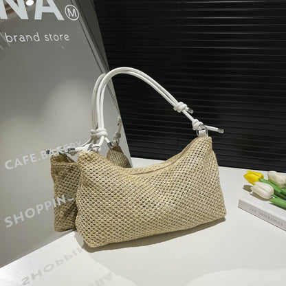 Handwoven Retro All-Match Large-Capacity Shoulder Bag