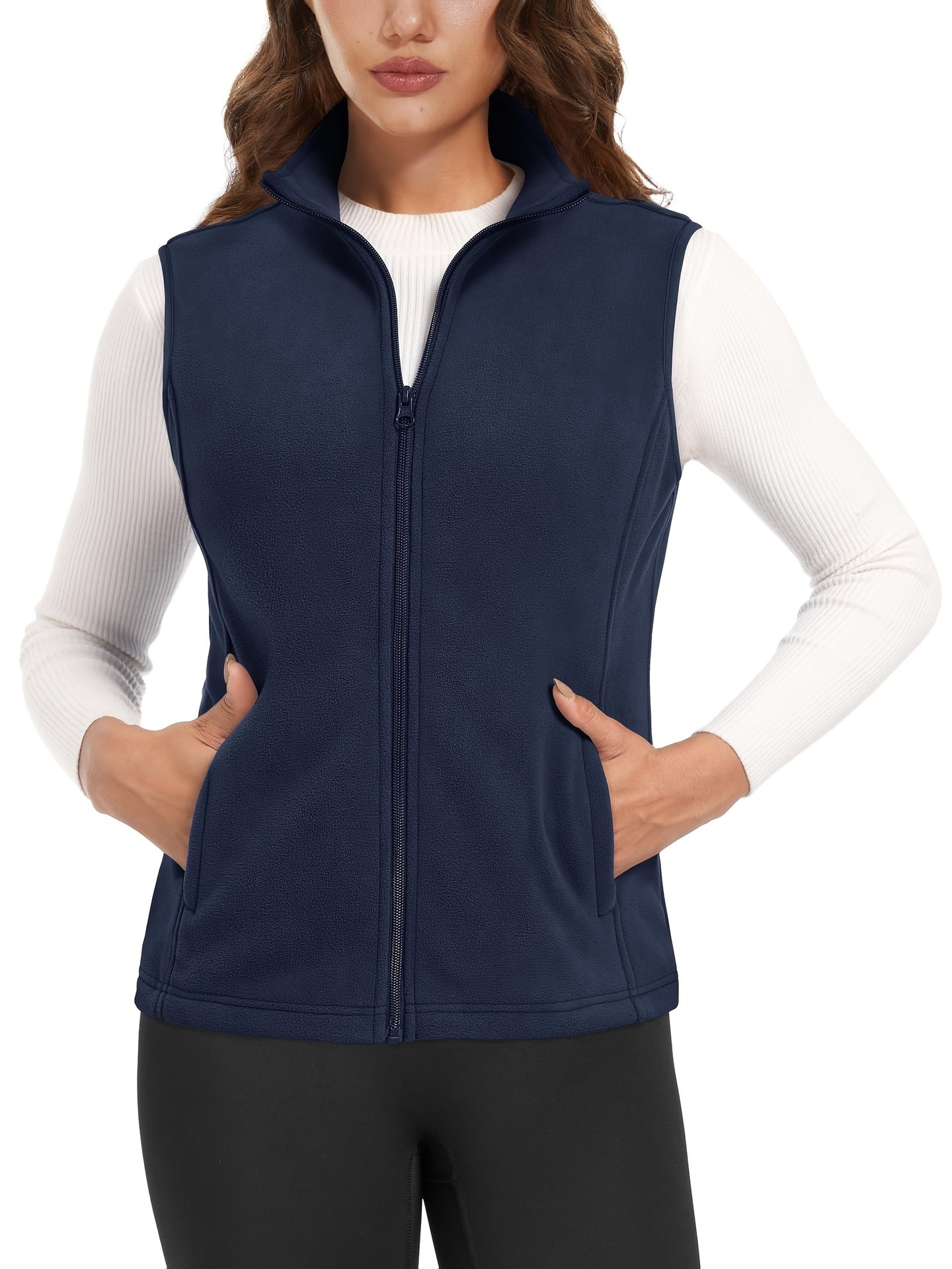 Women's Fashionable Casual Fleece Vest