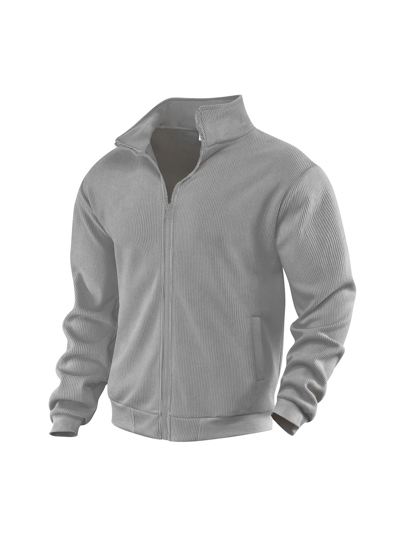 Mens Stand-collar Padded Jacket
