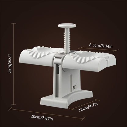 Double-Head Dumpling Mold Manual Press Maker