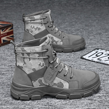 Mens High-top Hiking Mid-cut Boots