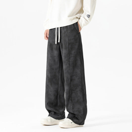 Men's Retro Casual Loose Wide-Leg Pants