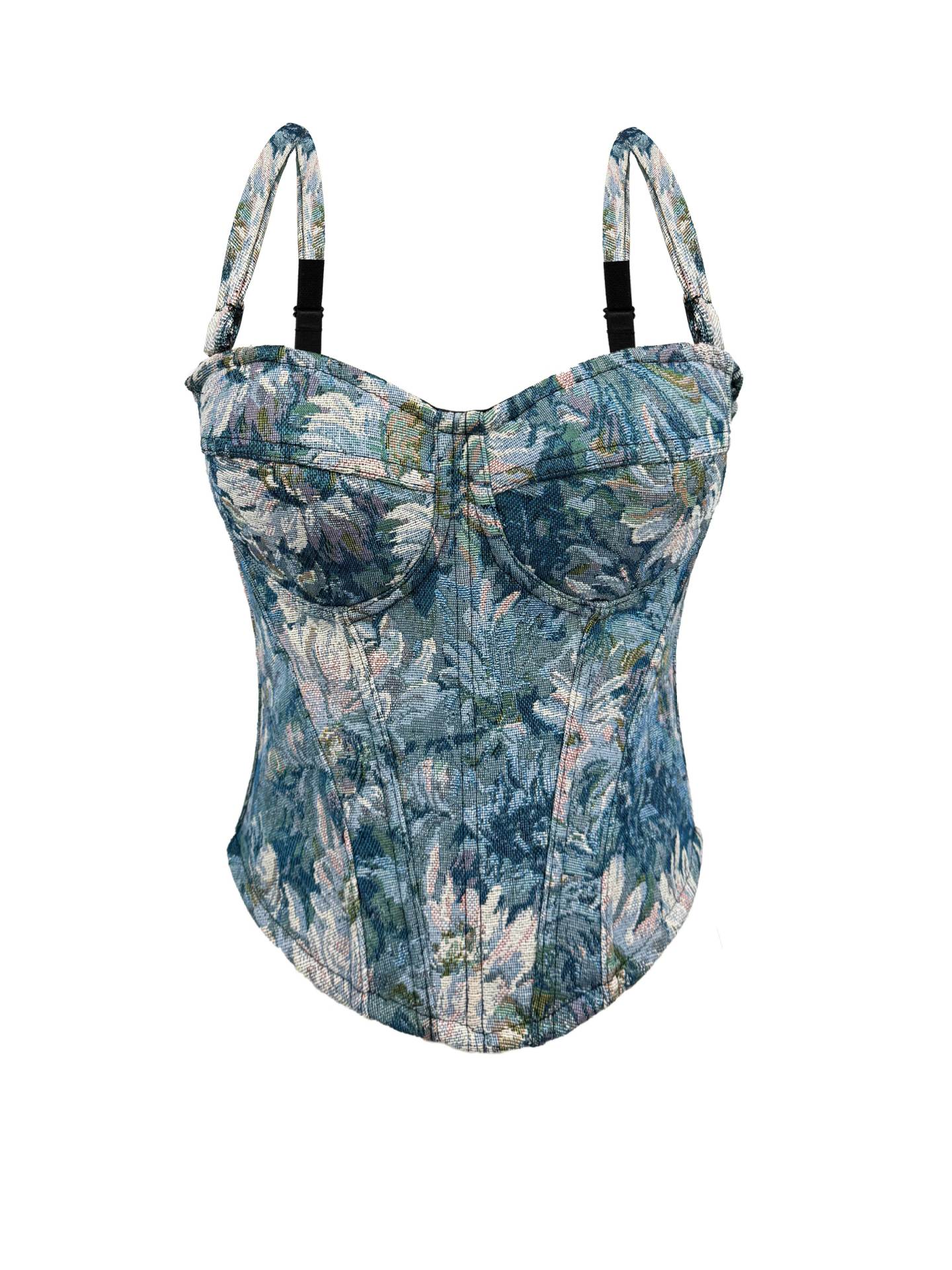 Cross-border New Sexy Strapless Top Sling Inner Lace Outer Wear Pad Retro Court Style Fishbone Bra