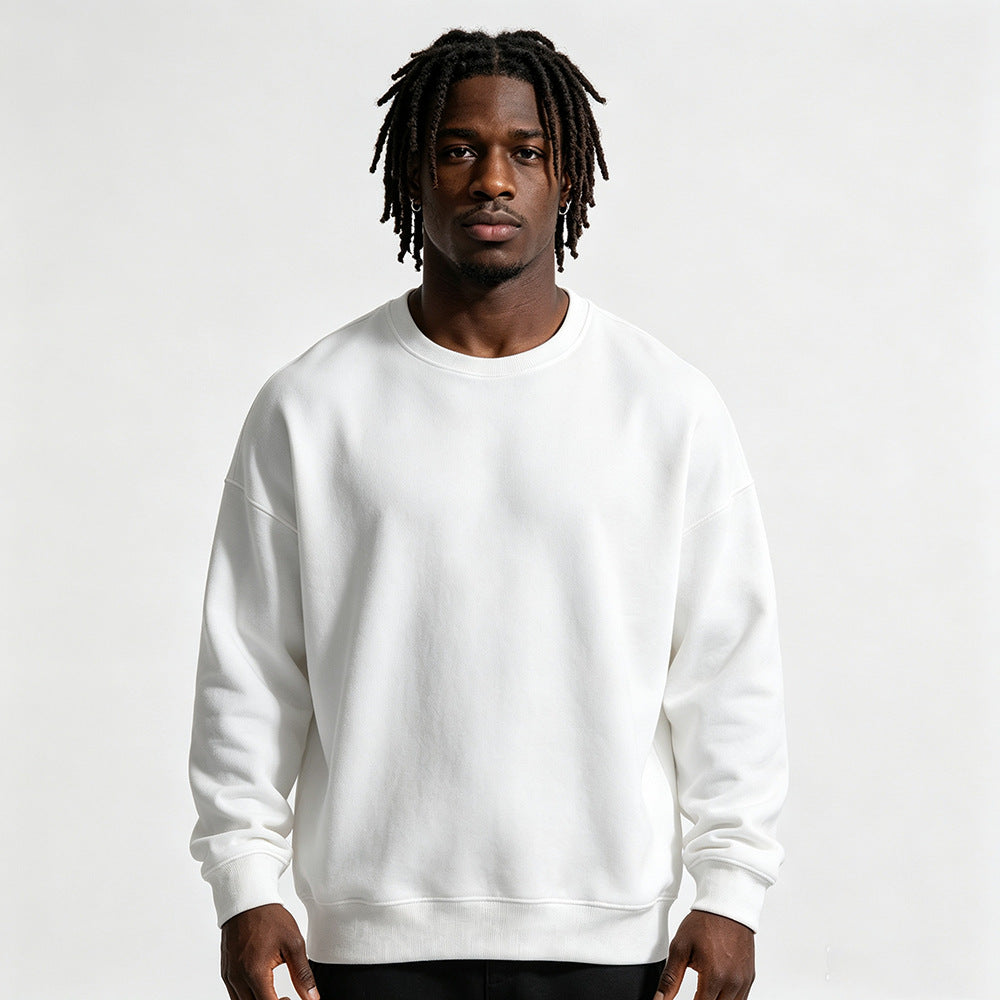 Thickened Crew Neck Sweatshirt