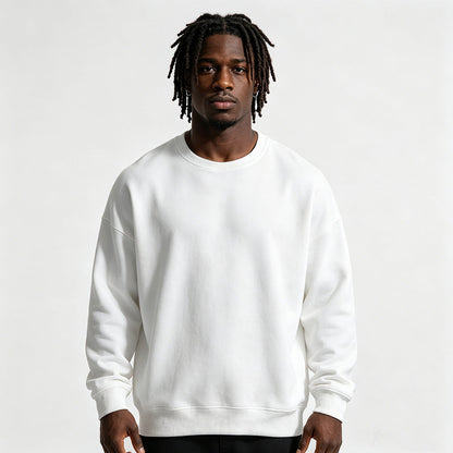 Thickened Crew Neck Sweatshirt