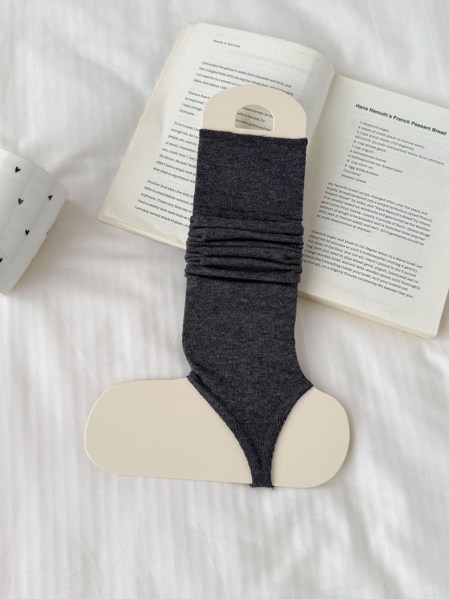 Foot Sock Set Flat Slouchy Socks Sun-protection Breathable Slimming Long-length
