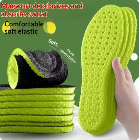 Poop-feel Odor-resistant Comfortable Breathable And Sweat-absorbing Insoles For Long Periods Of Standing And Sports