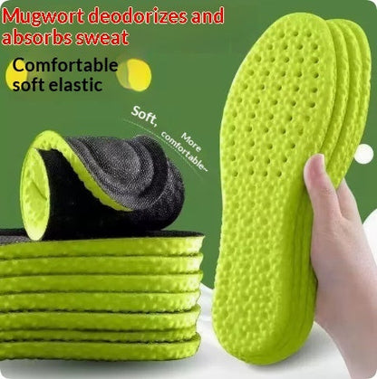 Poop-feel Odor-resistant Comfortable Breathable And Sweat-absorbing Insoles For Long Periods Of Standing And Sports