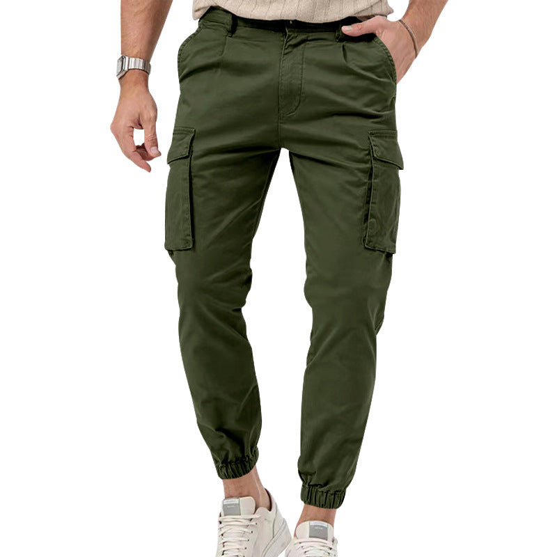 Multi-Pocket Cargo Casual Sports Jogger Pants Versatile And All Season