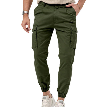 Multi-Pocket Cargo Casual Sports Jogger Pants Versatile And All Season