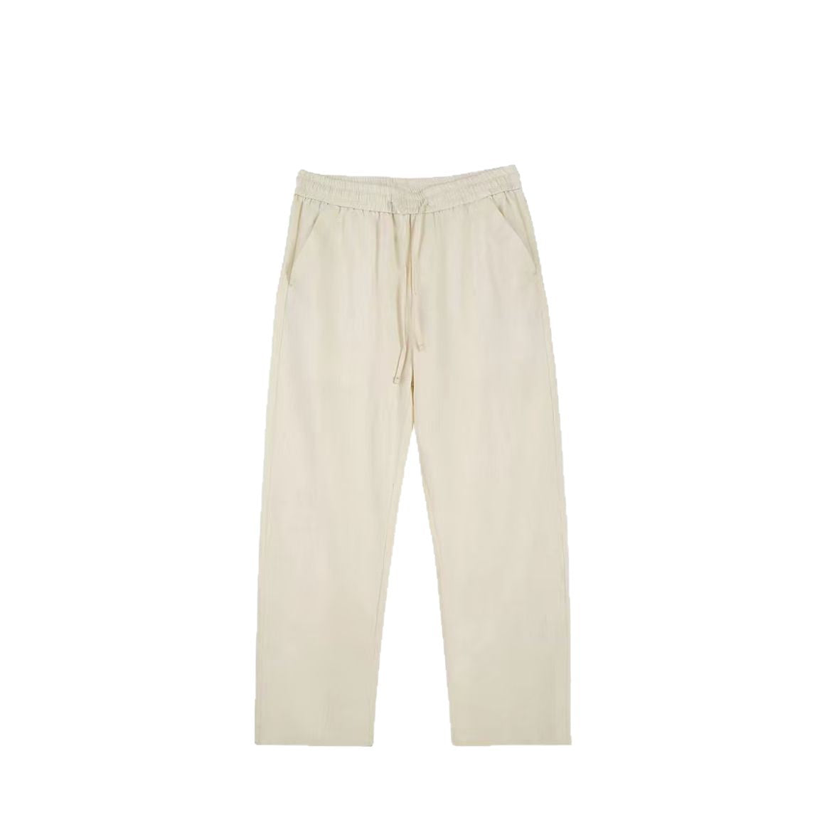 Mens Casual Straight-leg Loose-fitting Trousers