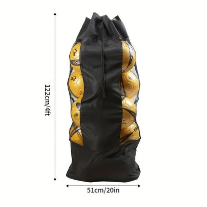 Large-capacity Breathable Mesh Drawstring Backpack