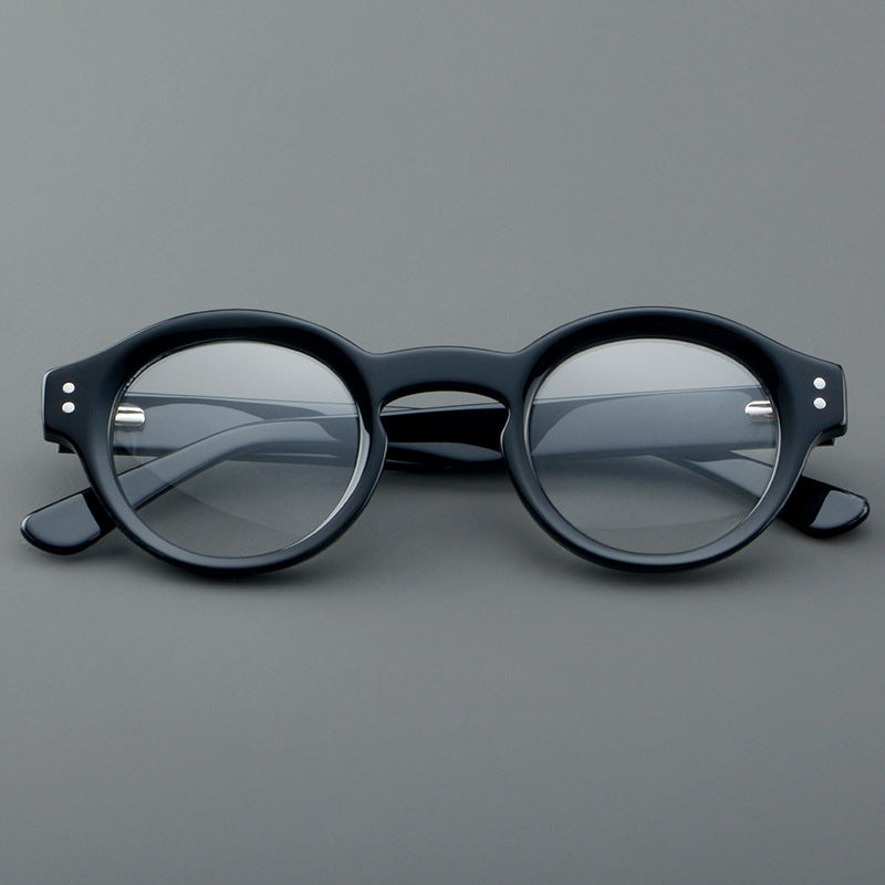 Sheet-material Frame Republic Of Chinastyle Round-frame Myopia Glasses Frame Non-prescription Danyang Eyeglasses