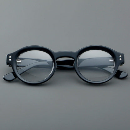Sheet-material Frame Republic Of Chinastyle Round-frame Myopia Glasses Frame Non-prescription Danyang Eyeglasses