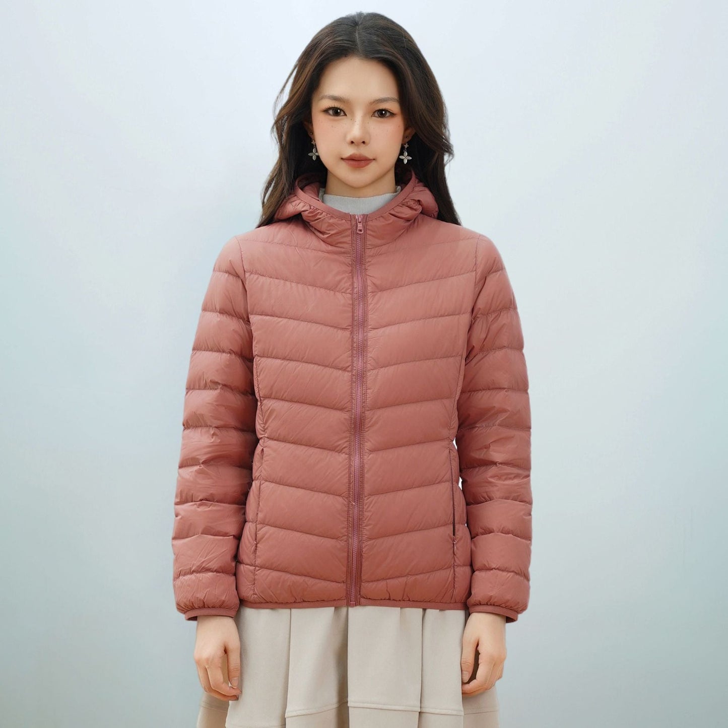 Women's Lightweight Down Jacket For FallWinter